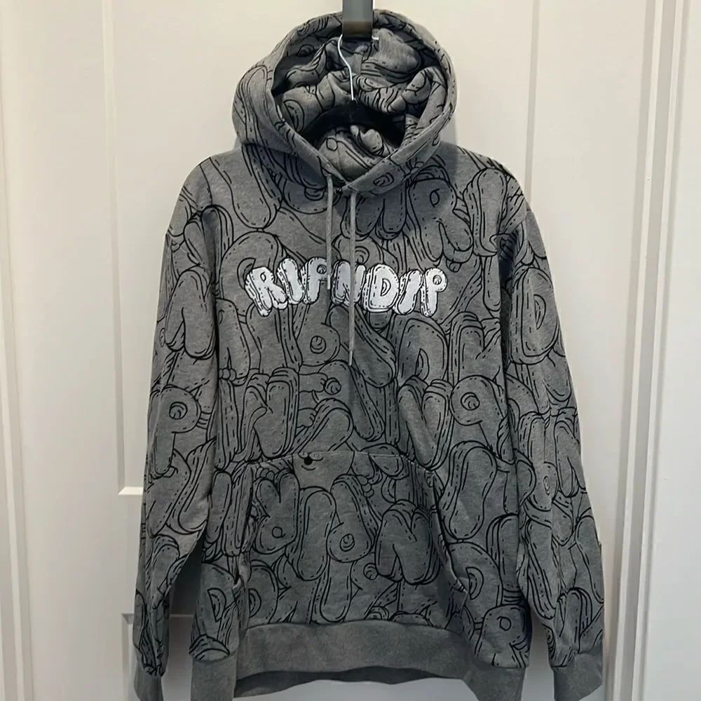 RIPNDIP Bubble Bobble Grey Hoodie